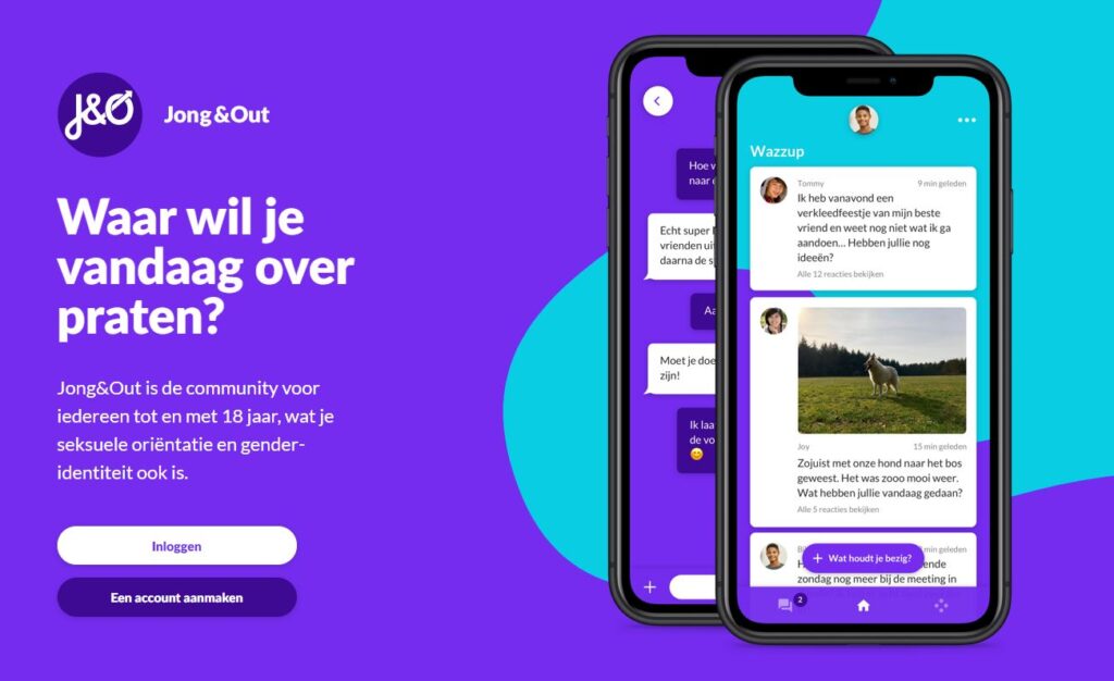 JO website bij COC Midden-Nederland